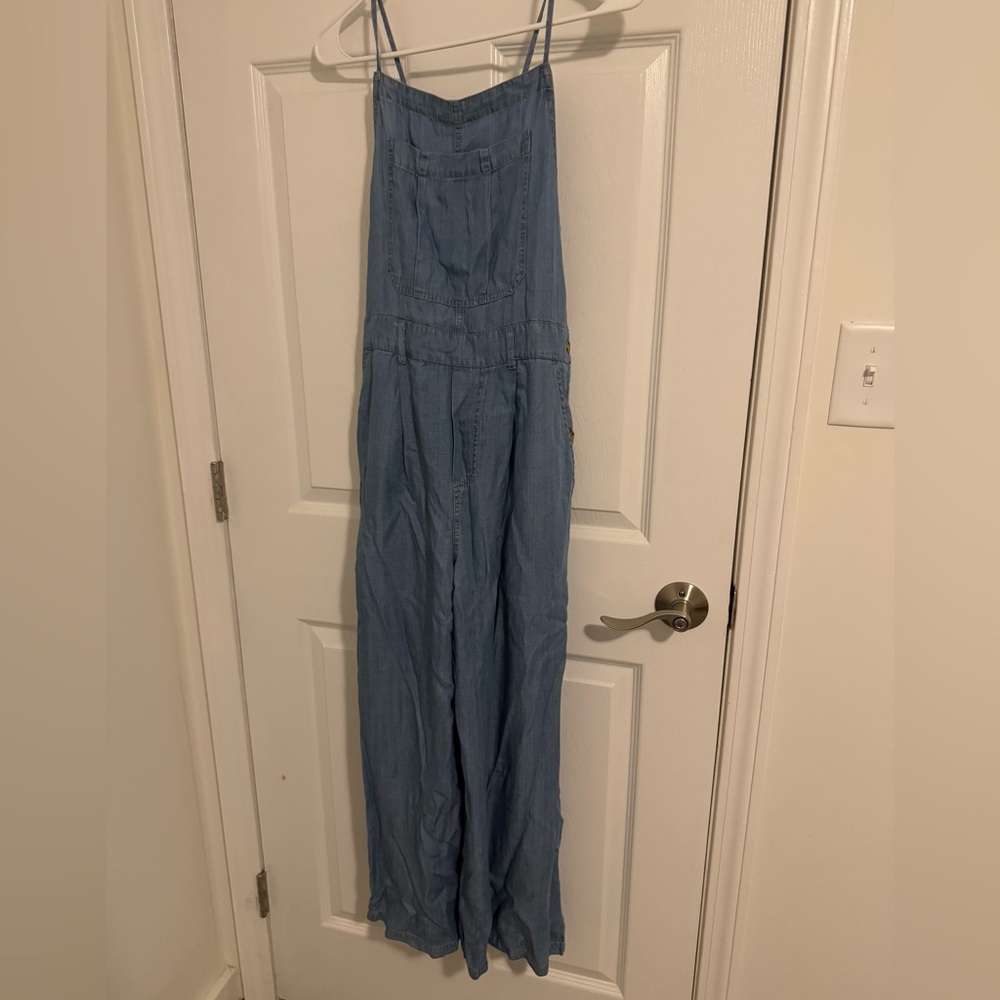 NWT Blu Pepper SIze L open back overall